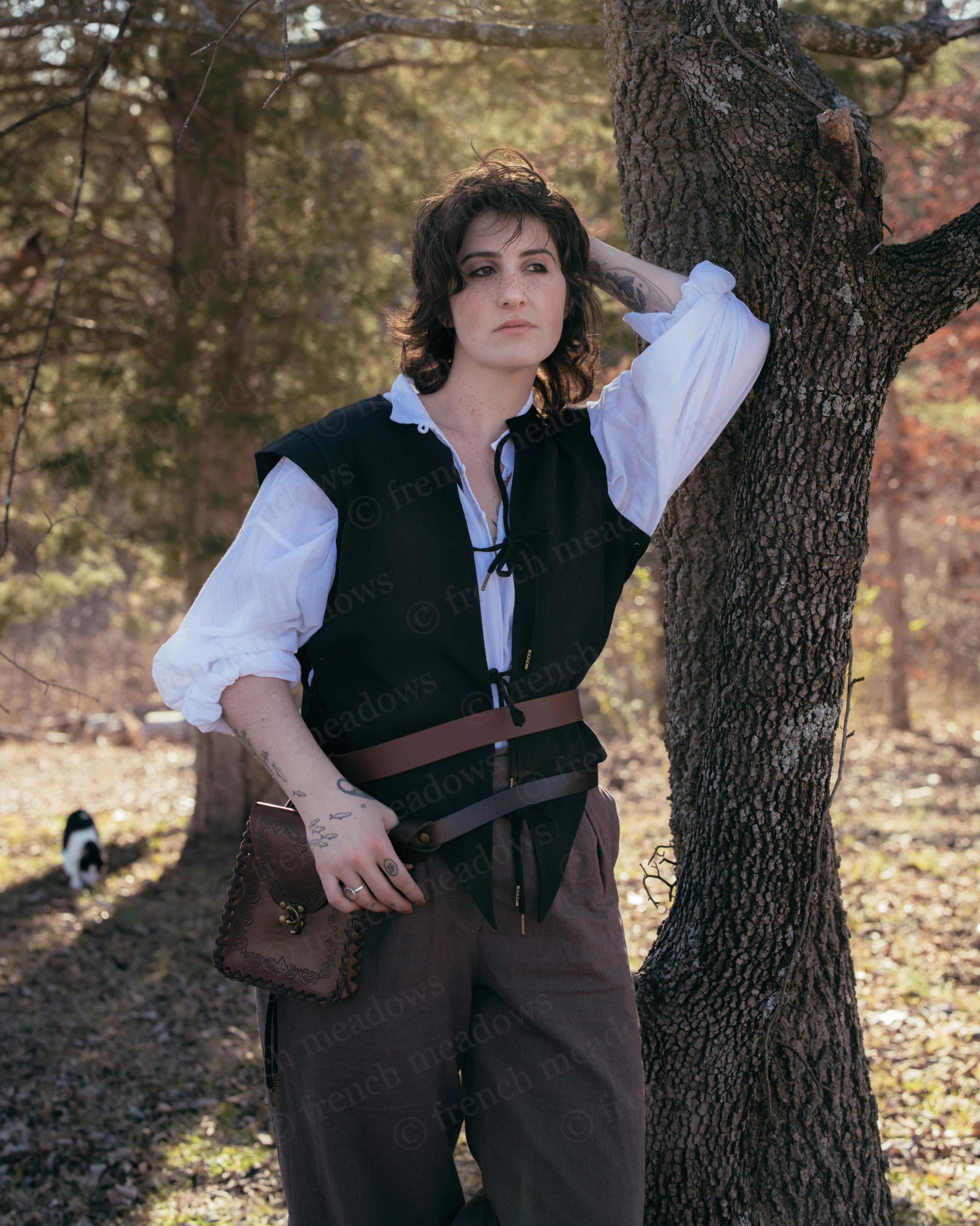 Black Bard Vest - Image 8