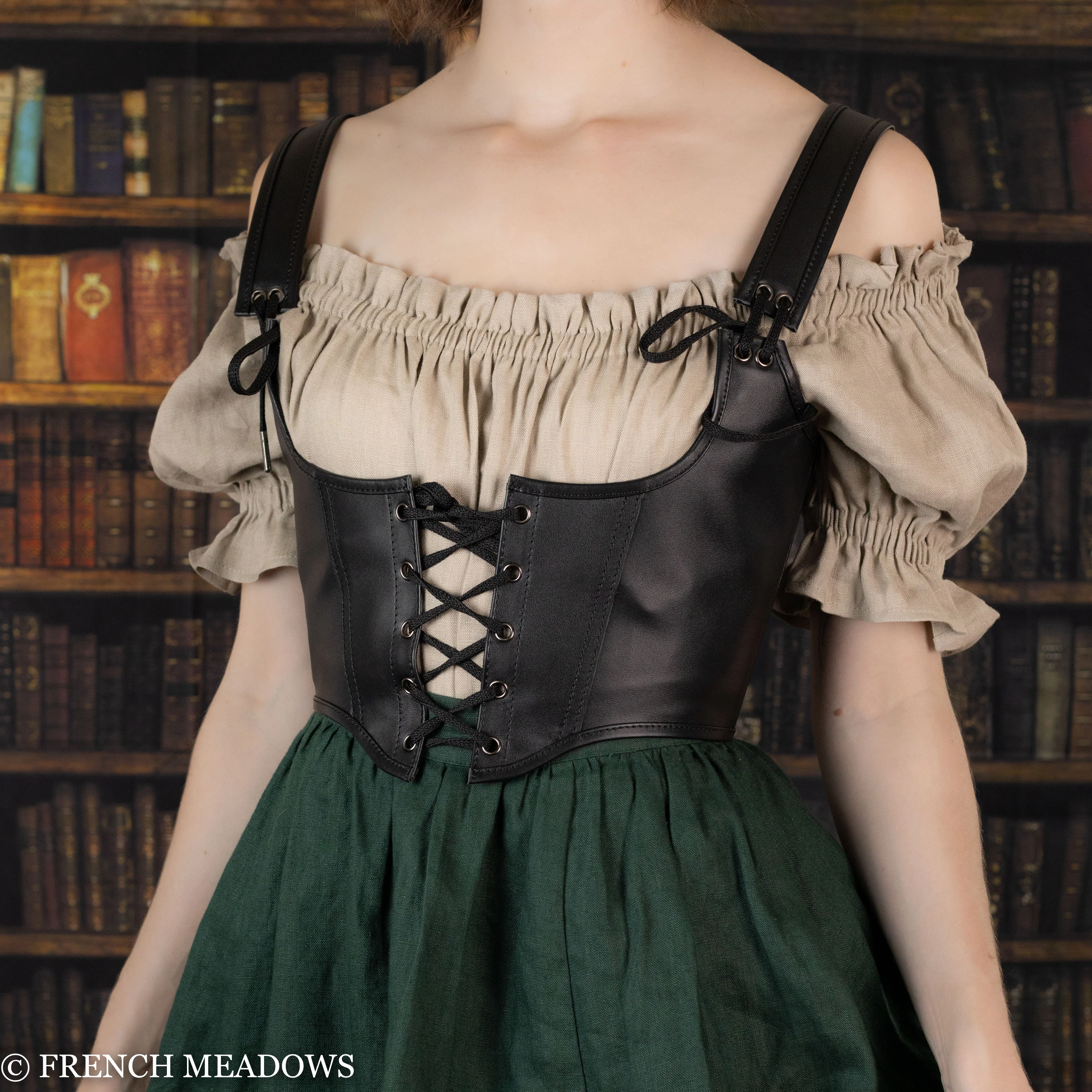 Leather Underbust Corset Belt - Image 11